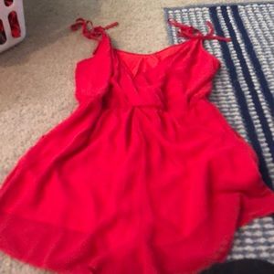 Red romper